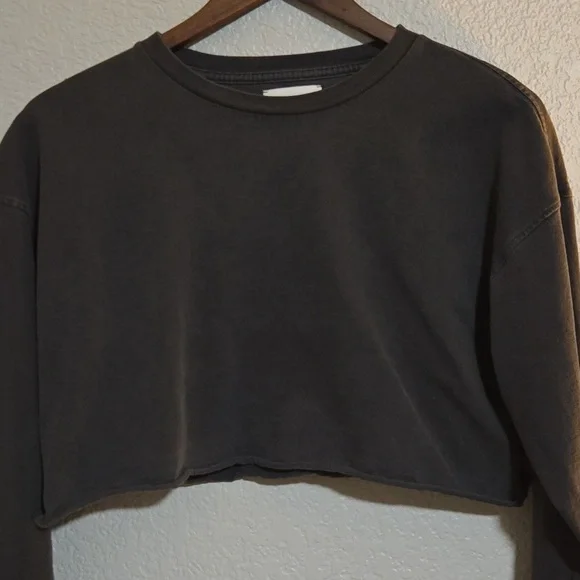Joah Brown Dark Gray Long Sleeve Tee - Picture 2 of 12